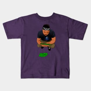 Money On My Mind Kids T-Shirt